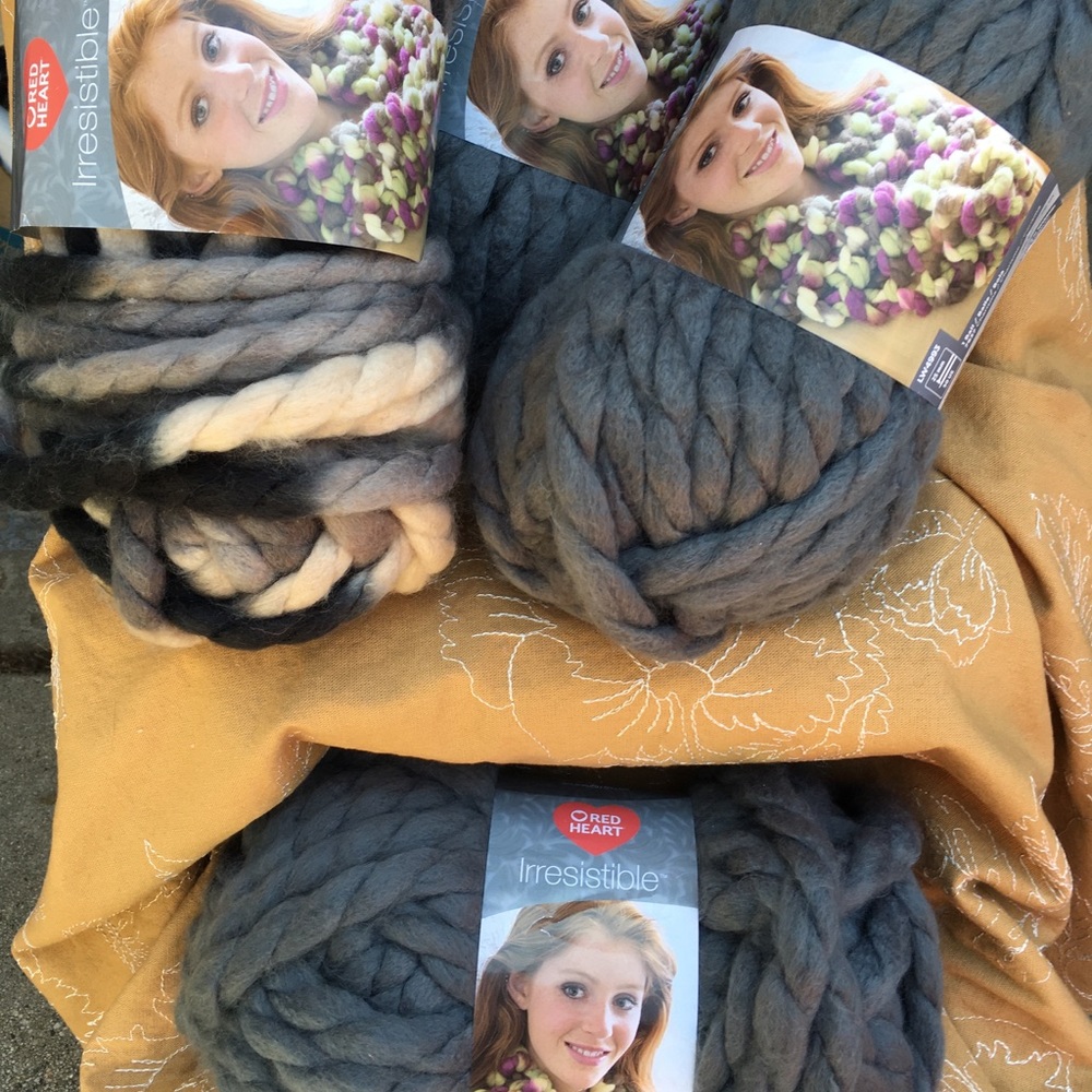 Cozy, Bulky Yarn (4 skeins)